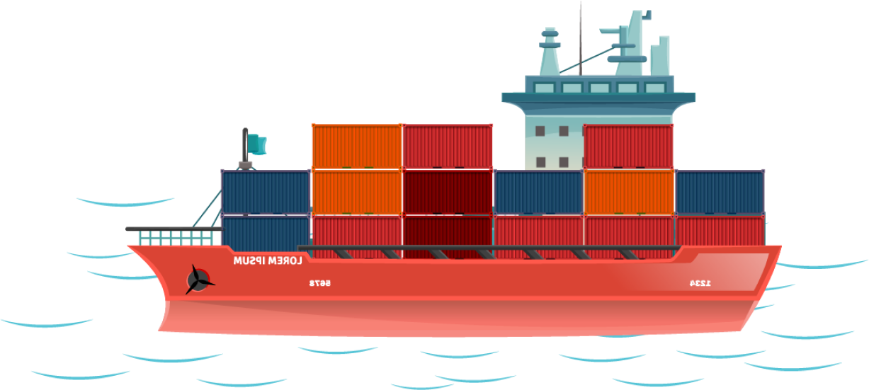 sea container transport