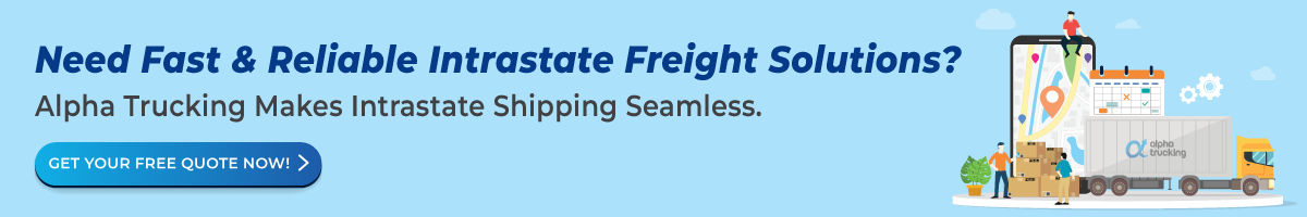 cta image text with Ready for faster, smarter freight solutions? Contact Alpha Trucking now for the best deals