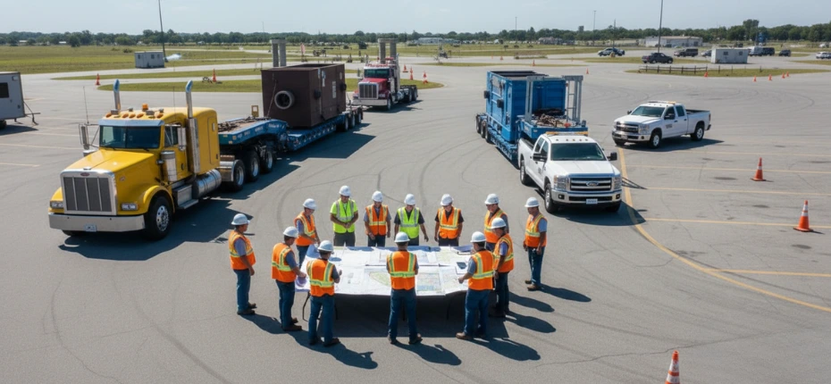 Planning and Coordination for Hauling Oversized Loads