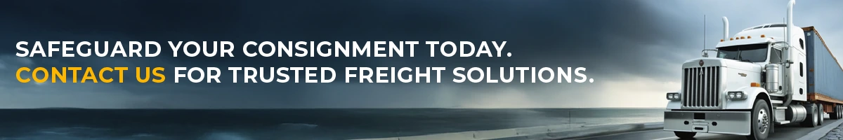 cta image text with safeguard your consignment today. Contact us for trusted freight solutions