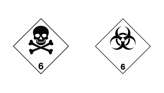 Class 6 dangerous goods toxic and infectious