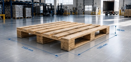 standard pallet size