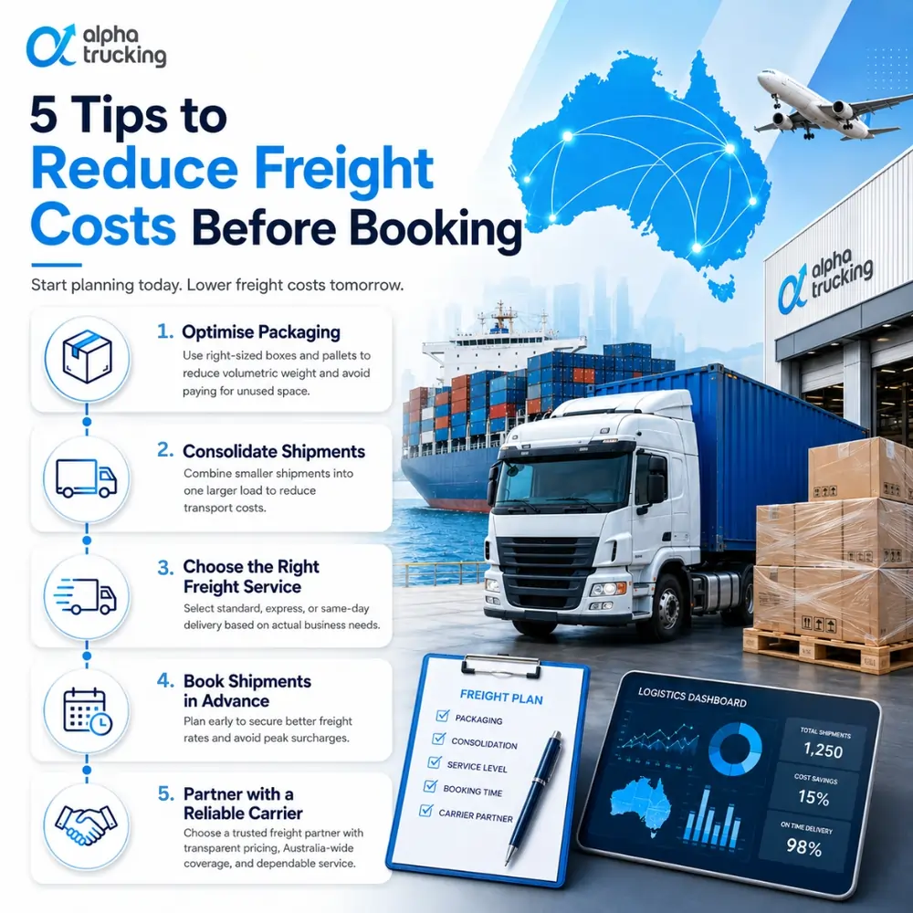 5 tips to reduce freight costs
