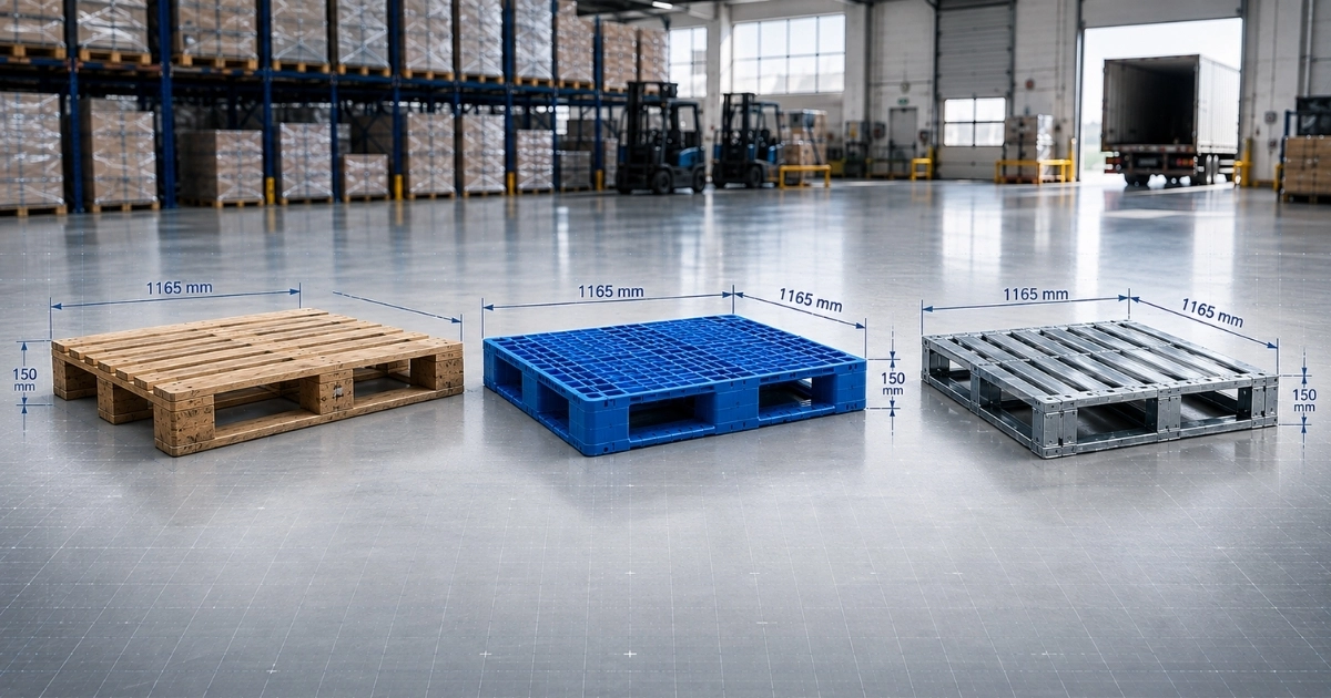 wooden vs plastic vs steel pallet weight